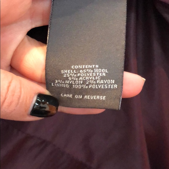 Vince Camuto Burgundy Winter Coat - FINAL SALE - Picture 6 of 6